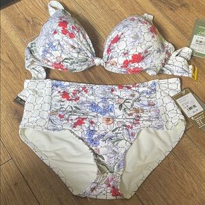 Floral Print Bikini Set  3/$80